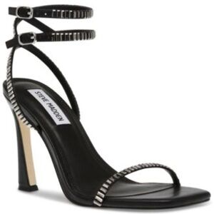 NIB Steve Madden Black Thierry Heels Size 8.5